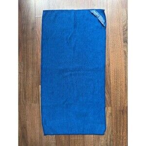 Norwex Channel Textured Kitchen Towel Bright Blue 25.59" x 13.78" EUC